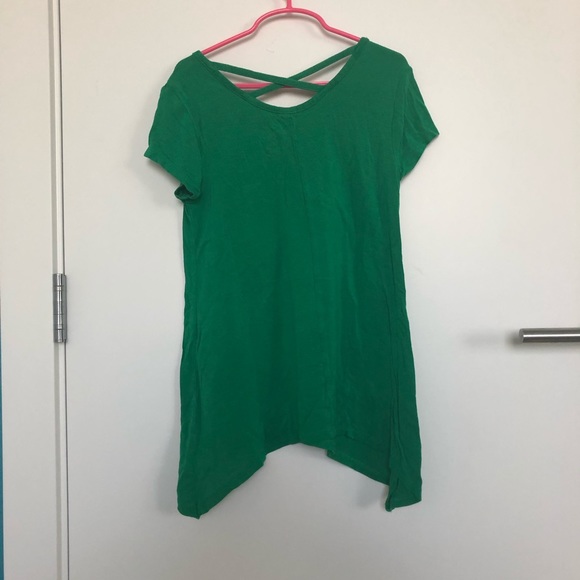 Girls Green Flower Shirt - Picture 7 of 7